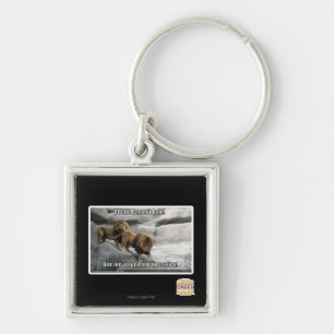 Bite me is just an expression! keychain