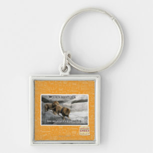 Bite me is just an expression! keychain
