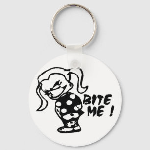 "Bite Me" Keychain