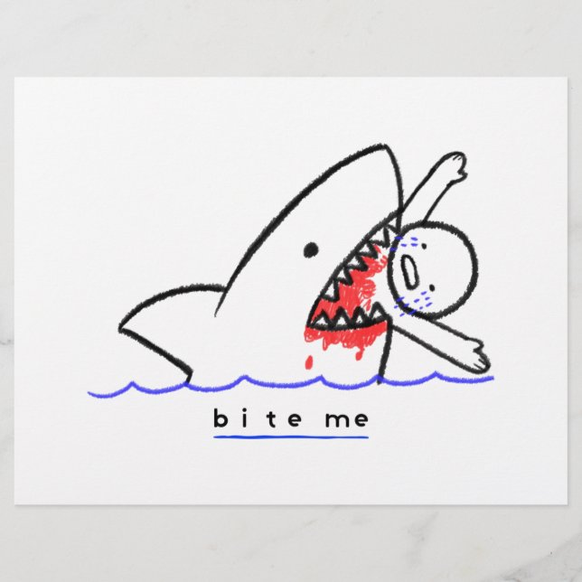 Bite Me Letterhead (Front)