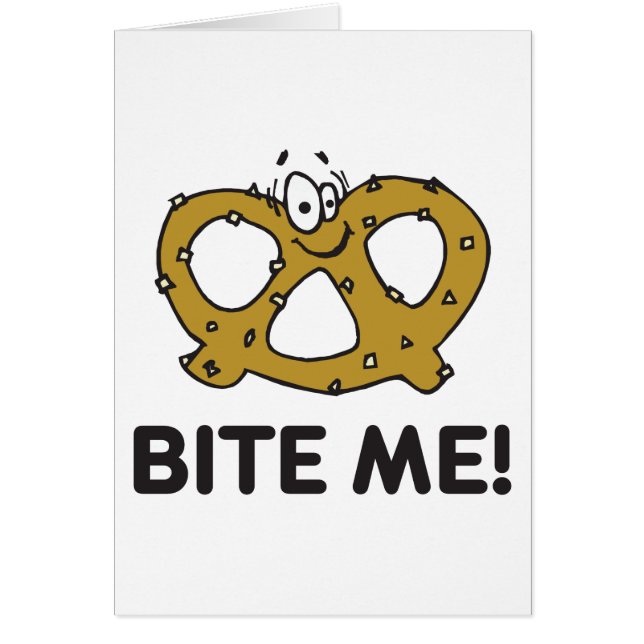Bite Me Pretzel Gift (Front)