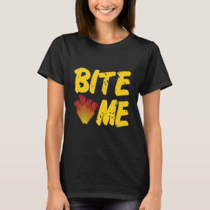 BITE ME Retro Carnivorous Plants Present T-Shirt