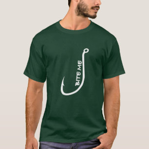 Bite Me T-shirt Funny Fishing Shirt Fishing Shirts