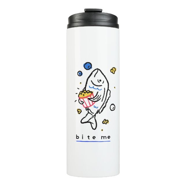 Bite Me Thermal Tumbler (Front)