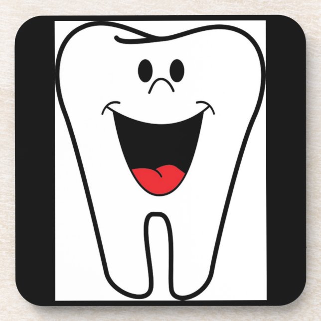 "BITE ME" TOOTH COASTER (Front)