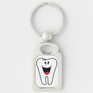 "BITE ME" TOOTH KEYCHAIN