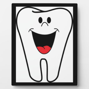 "BITE ME" TOOTH PLAQUE