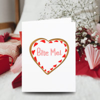 Bite Me Valentine's Day Sugar Cookie