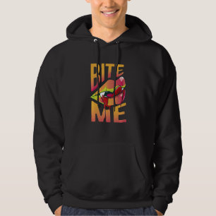 Bite Me Vampire Fang Ghoul Immortal Halloween Soul Hoodie