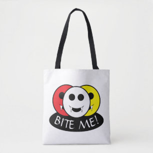 Bite Me! Vampire Tote Bag