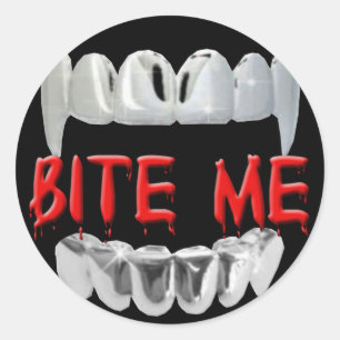 Bite-Moi Stickers Sang Et Dents
