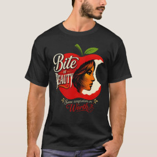 Bite of Beauty - Vintage Poison Apple Tattoo Graph T-Shirt