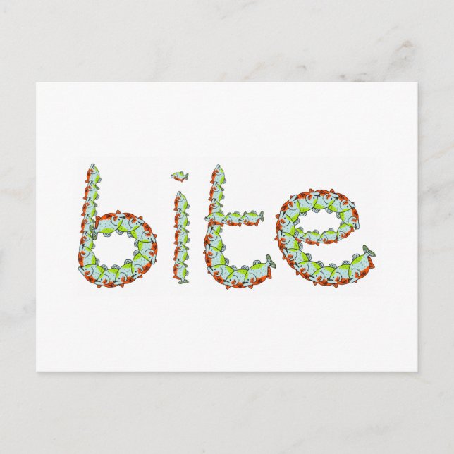 Bite Postcard (Front)