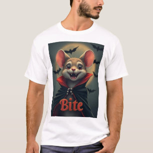 Bite – Vampire Mouse TinyFur Halloween Tee