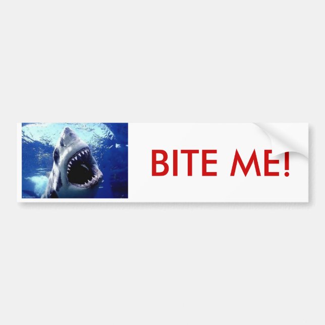 biteme 2, BITE ME! Bumper Sticker (Front)