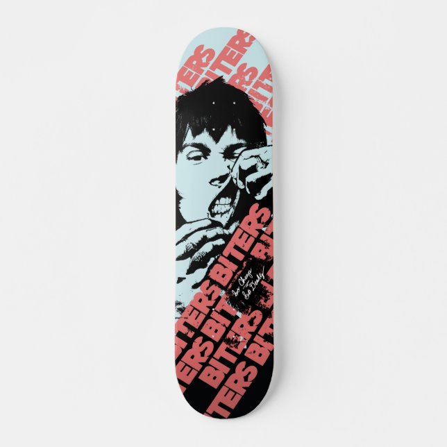 BITERS old-school skateboard (Front)