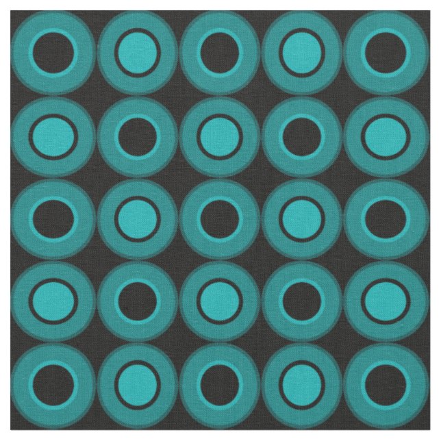 Bitesize Dusty Teal Doughnuts With Filling Fabric (Close Up)