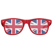 Bitish Union Jack Retro Sunglasses