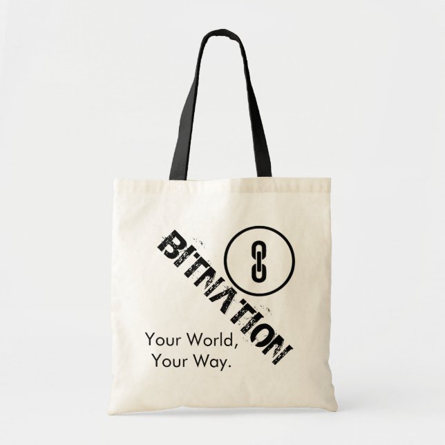 Bitnation tote bag! (Front)
