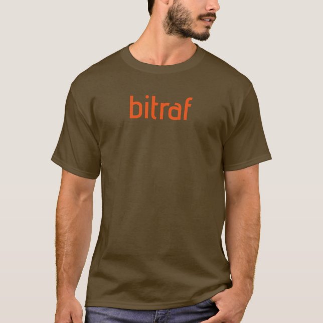 Bitraf – enkel logo I T-Shirt (Front)