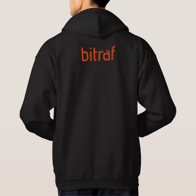 Bitraf - Logo sweat - shirt à capuche retour (Dos)