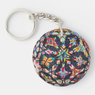 Bits Sakasa Temari Keychain, Acrylic Keychain
