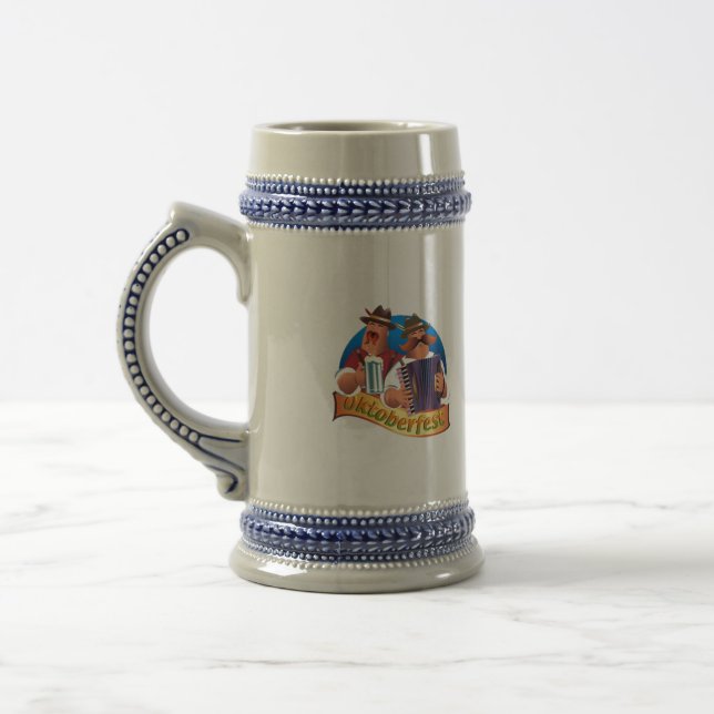 Bitte Ein Mass! Octoberfest Beer Stein (Left)