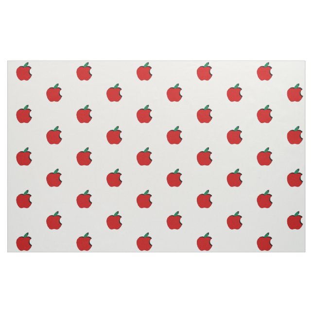Bitten Apples Combed Cotton (56" width) Fabric (Fat Quarter)