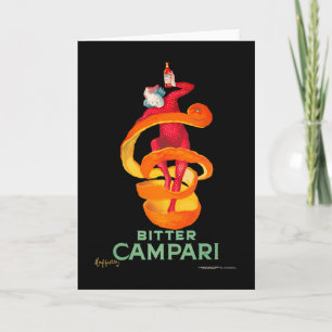 Bitter Campari   Leonetto Cappiello Card
