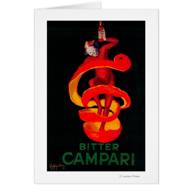 Bitter Campari Poster Vintage Europe (Devant)