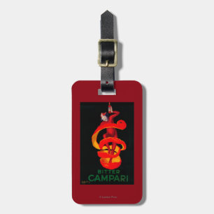 Bitter Campari Vintage PosterEurope Luggage Tag