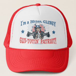 Bitter, Clingy Gun-Toting Uncle Sam Hat