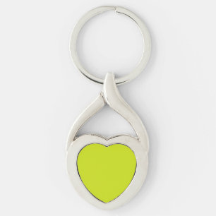Bitter lemon  (solid colour)  keychain