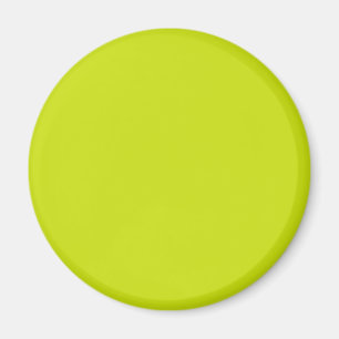 Bitter lemon (solid colour) magnet