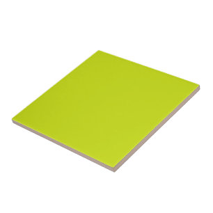 Bitter lemon (solid colour) tile