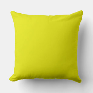 Bitter Lemon Throw Pillow