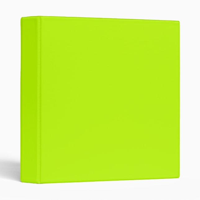 Bitter lime (solid colour)  binder (Front/Spine)