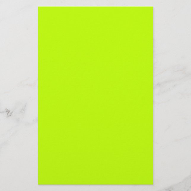 Bitter lime (solid colour)  flyer (Front)