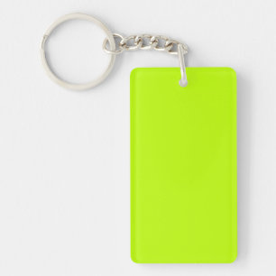 Bitter lime (solid colour)  keychain