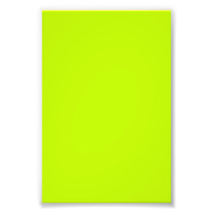 Bitter lime (solid colour) photo print
