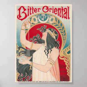Bitter Oriental Vintage Poster 1897