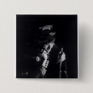 Bitter recollections, c.1915 2 inch square button