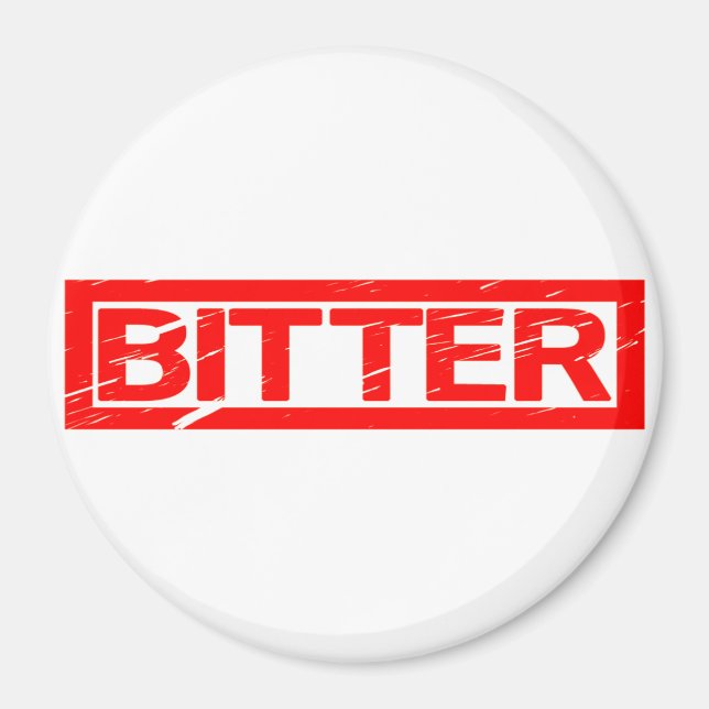 Bitter Stamp Magnet (Front)