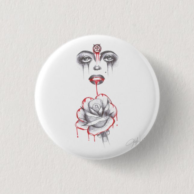 Bitter Sweet Button (Front)