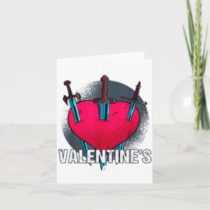 Bitterer Anti Herztag Hater I Hate Valentines Day  Card