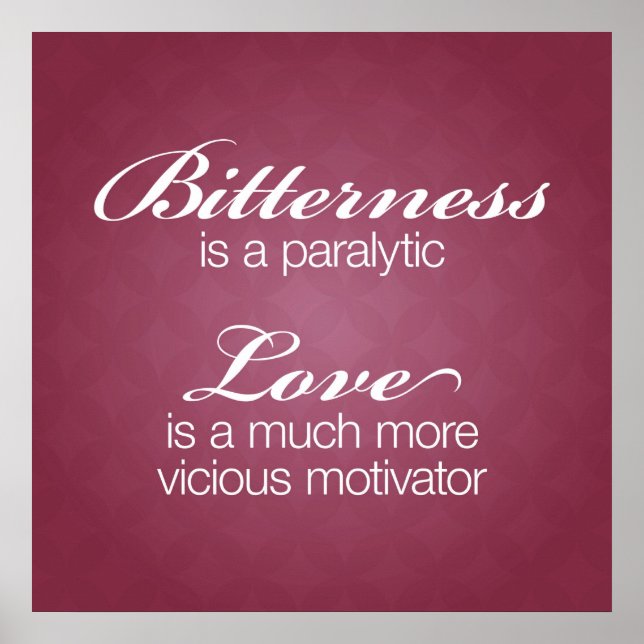 Bitterness & Love Poster (Front)