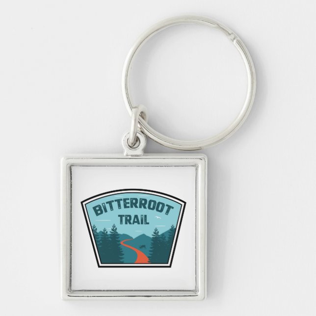 Bitterroot Trail Keychain (Front)