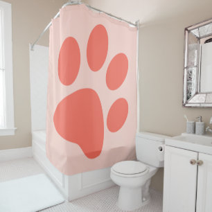 Bittersweet Orange Paw Print