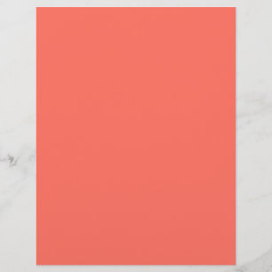 Bittersweet (solid colour) Letterhead