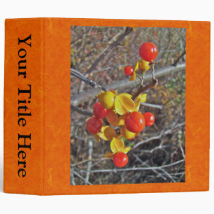 Bittersweet Vine Berries Items Binder